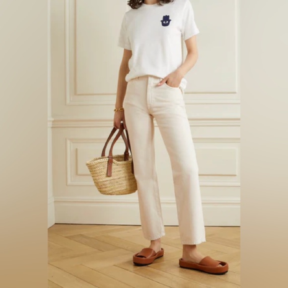 SLVRLAKE Cream Women Jeans